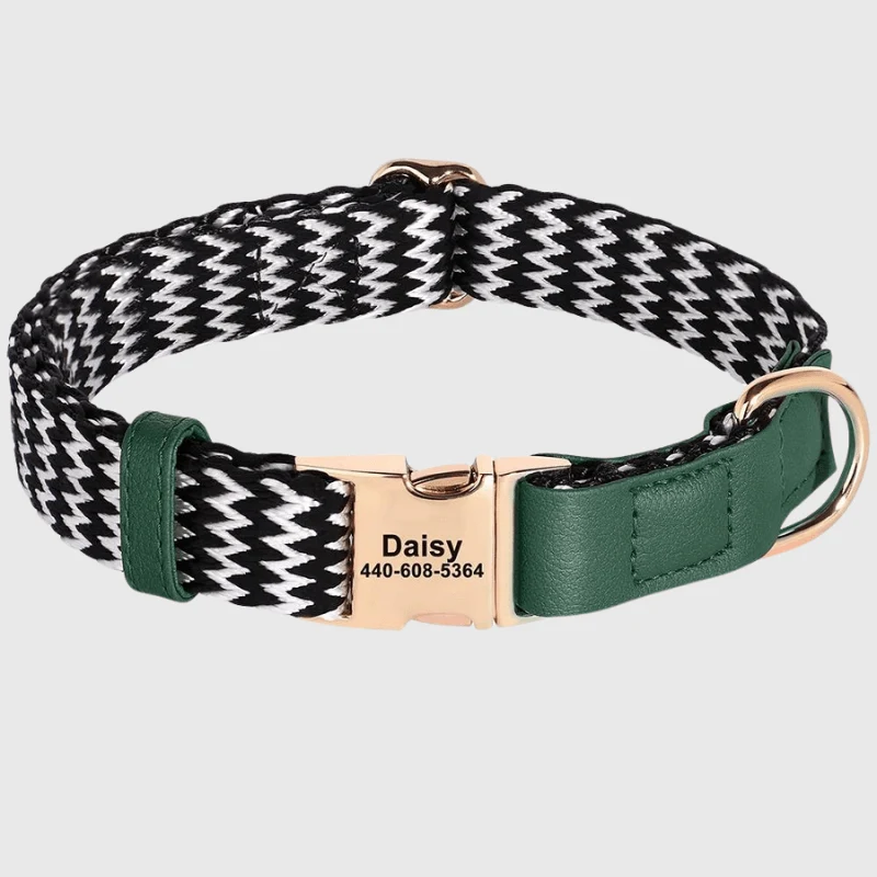 Collier Personnalisable Motif Vague Chien