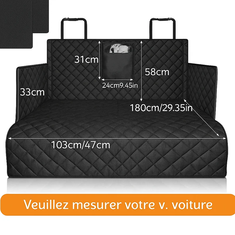 Housse Protection Coffre Voiture Gros Chien