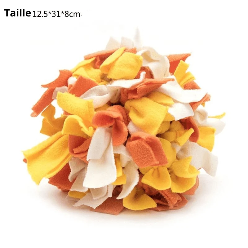 Tapis Fouille Olfactif Chien Boule Coloré