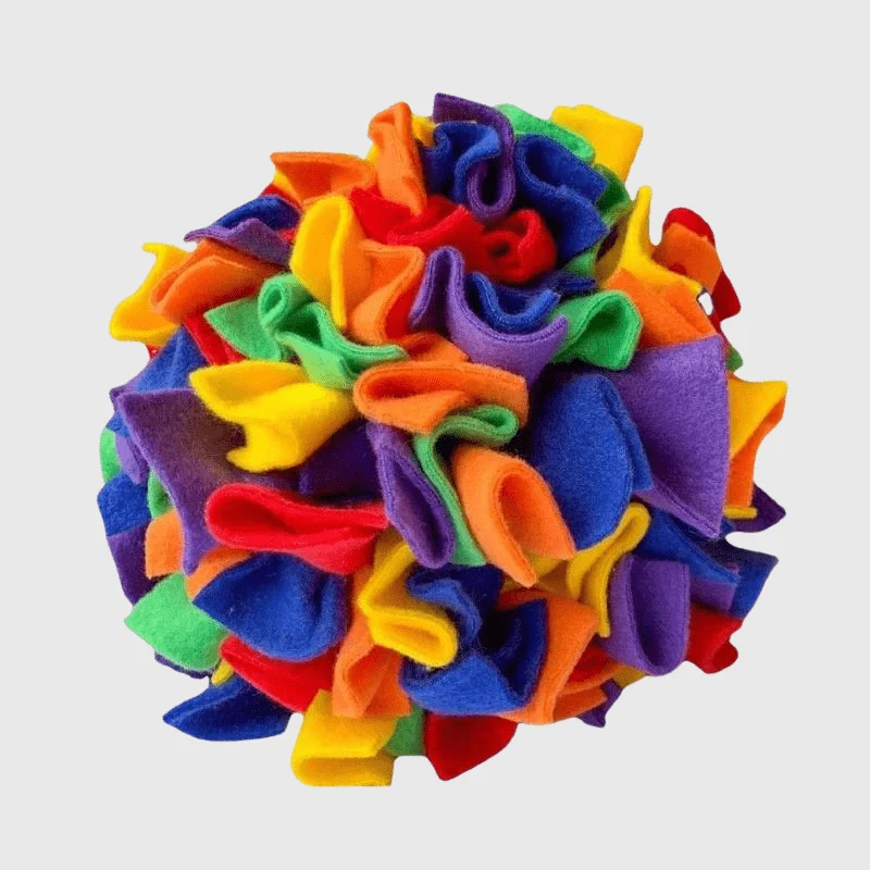 Tapis Fouille Olfactif Chien Boule Coloré