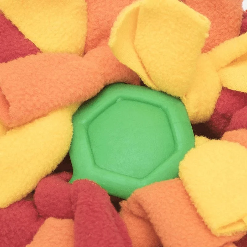 Tapis Fouille Olfactif Chien Boule Coloré