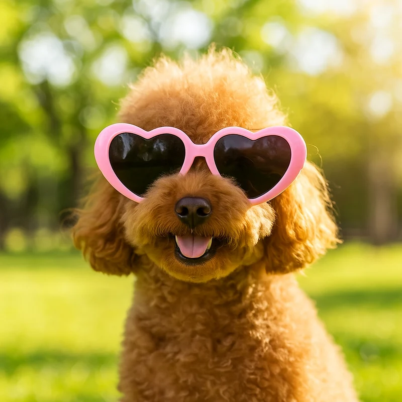 Lunettes Soleil Chien Protection UV Colorées