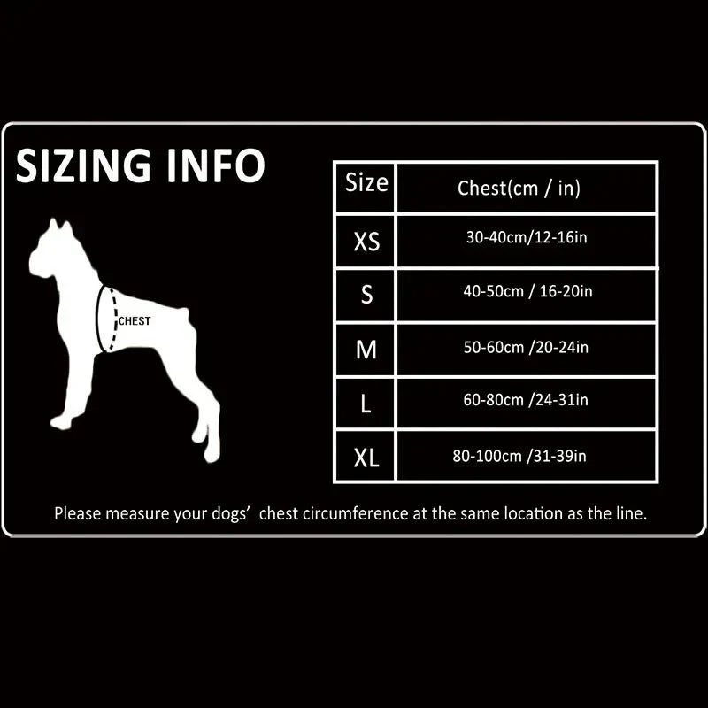 Harnais Traîneau Anti-Fugue Gros Chien Husky