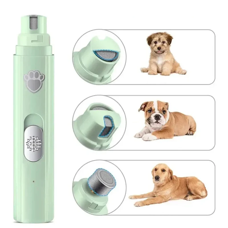 Lime Ongles Électrique USB Chien Silencieuse