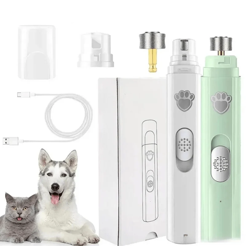 Lime Ongles Électrique USB Chien Silencieuse