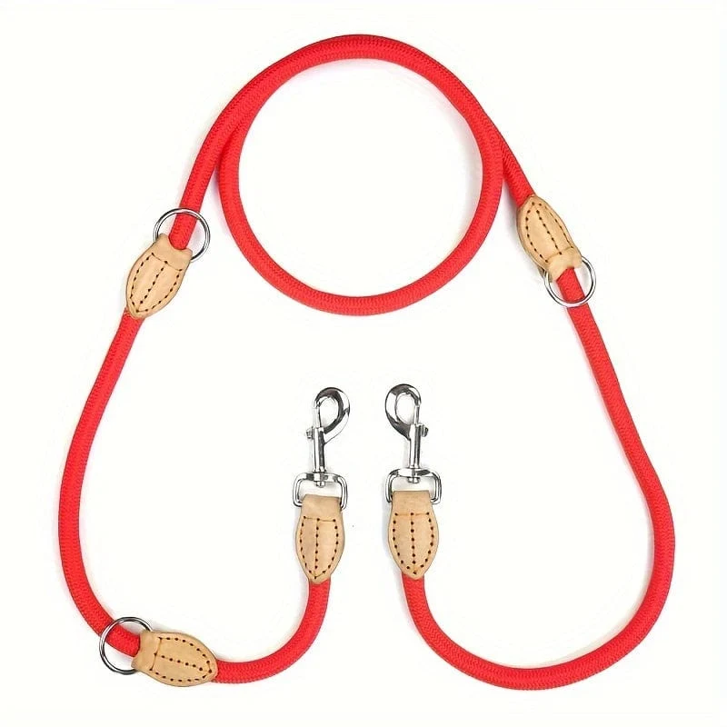 Laisse Multifonction Nylon Gros Chien 2m