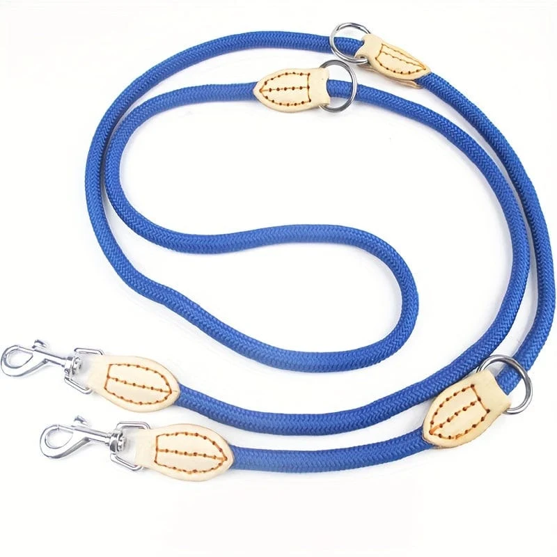 Laisse Multifonction Nylon Gros Chien 2m