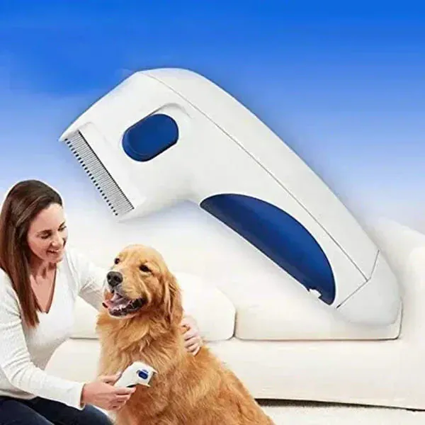 Peigne Électronique Anti-Puces Chien Chat