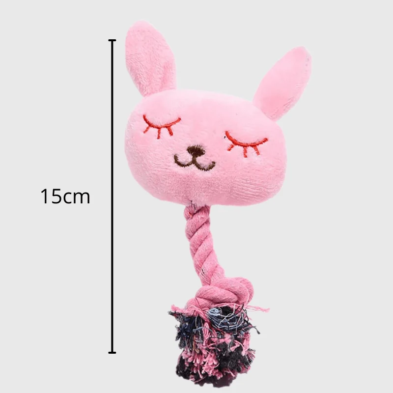 Peluche Lapin Jouet Chien Résistant