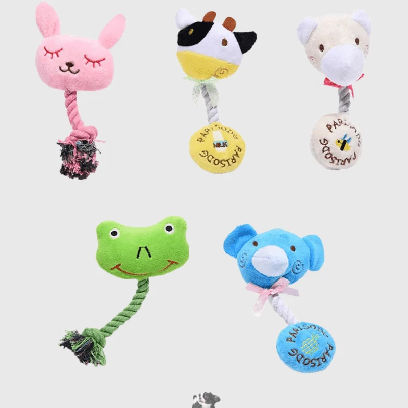Peluche Lapin Jouet Chien Résistant