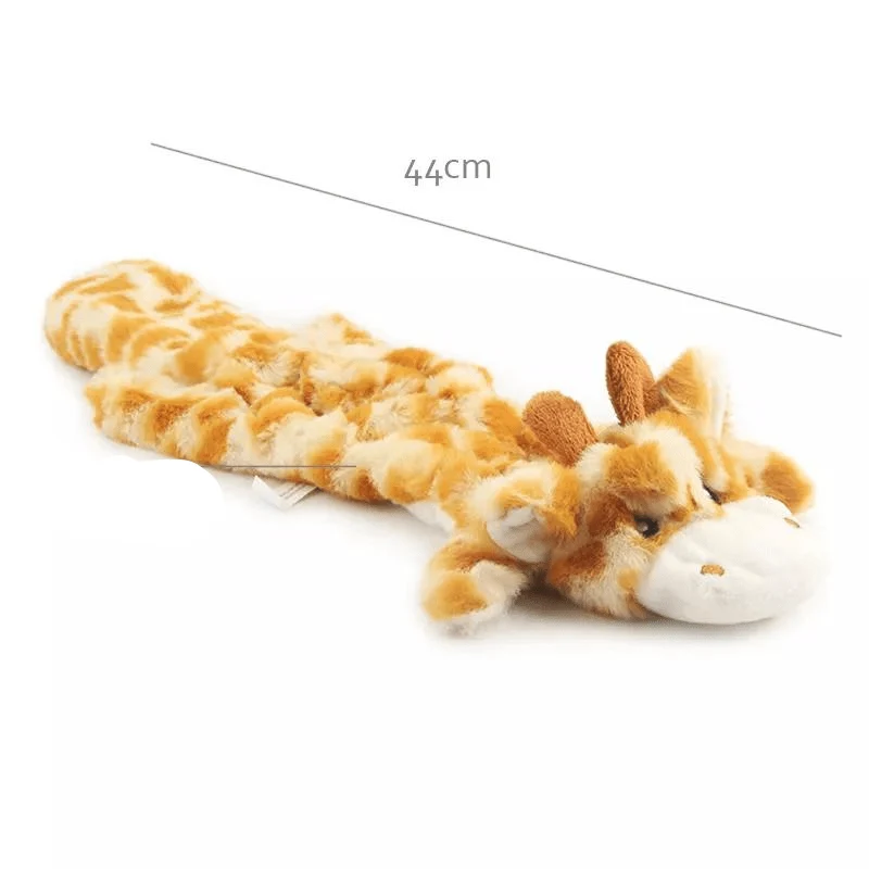 Peluche Girafe Jouet Chien Résistant