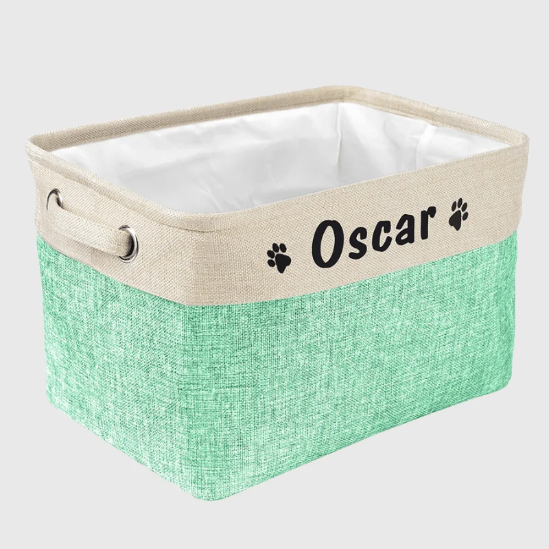 Boite Rangement Jouets Chien Tissu Personnalisée