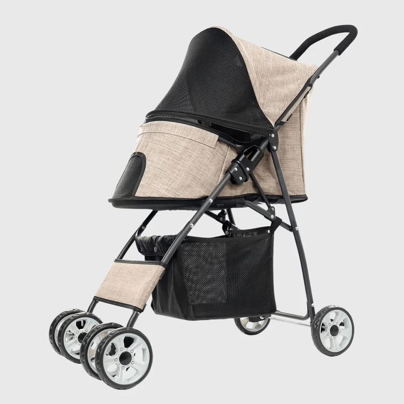 Poussette Pliable Gros Chien Confort Sécurité