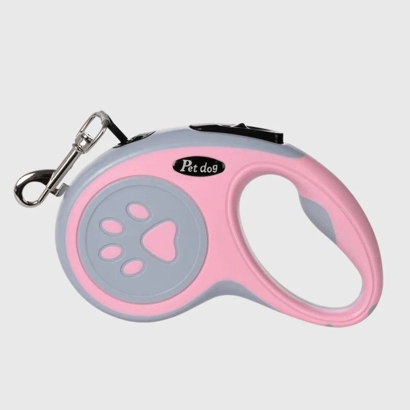 Laisse Rétractable Robuste Gros Chien 5m