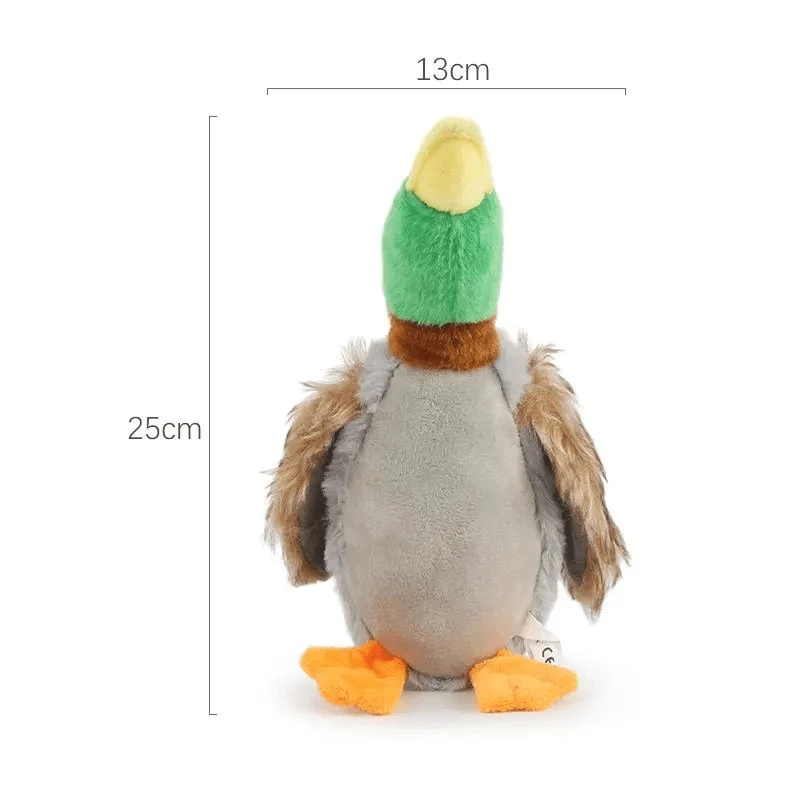 Jouet Canard Peluche Siffleur Chien