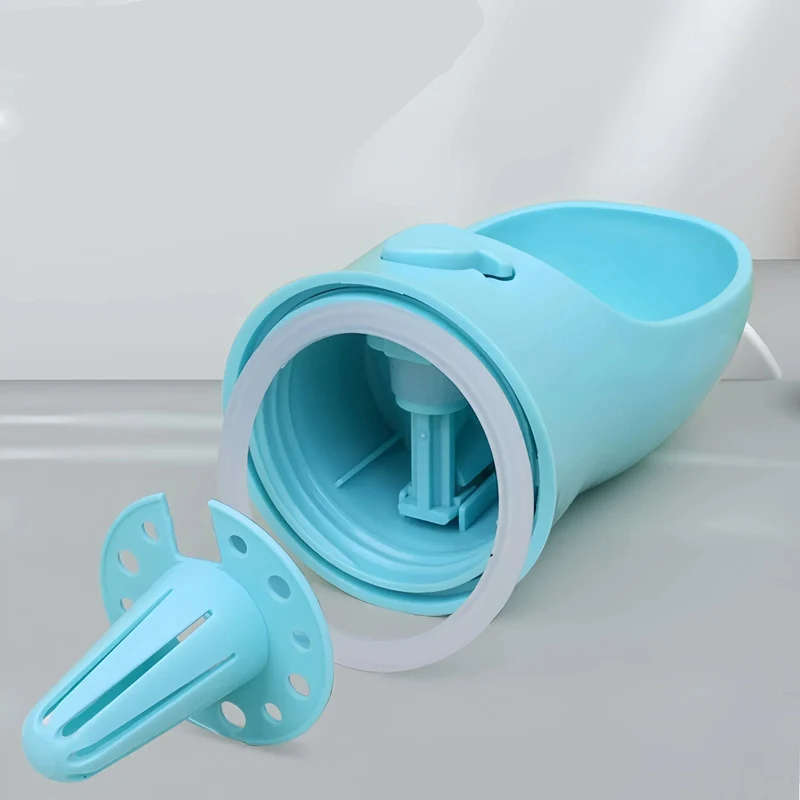 Gourde Distributeur Portable Chien 2-en-1
