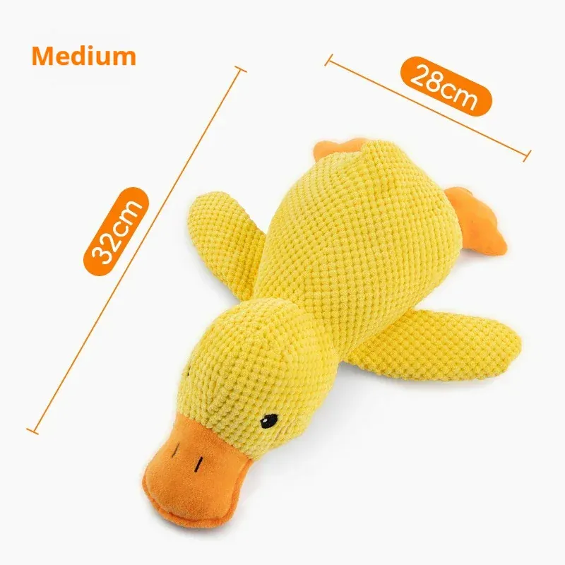 Jouet Canard Sonore Résistant Gros Chien