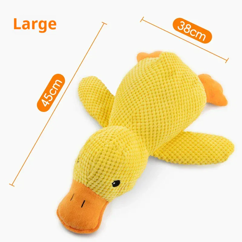 Jouet Canard Sonore Résistant Gros Chien