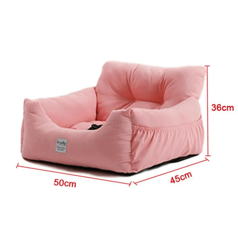 Canapé Confort Gris Chien Moelleux Lavable