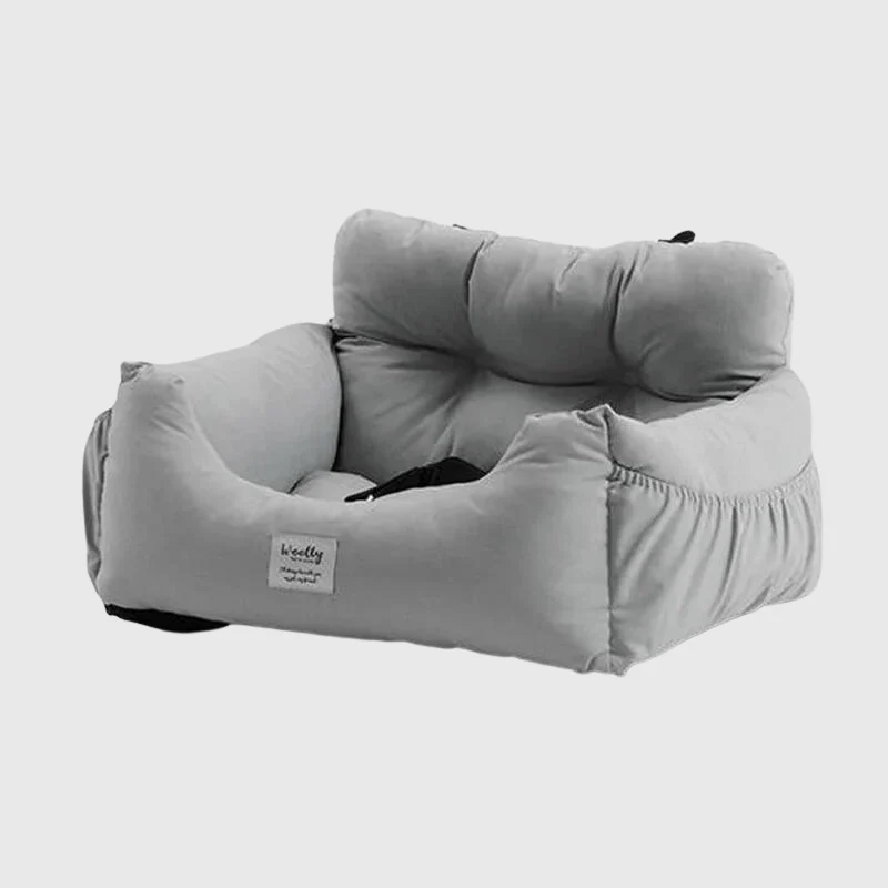 Canapé Confort Gris Chien Moelleux Lavable