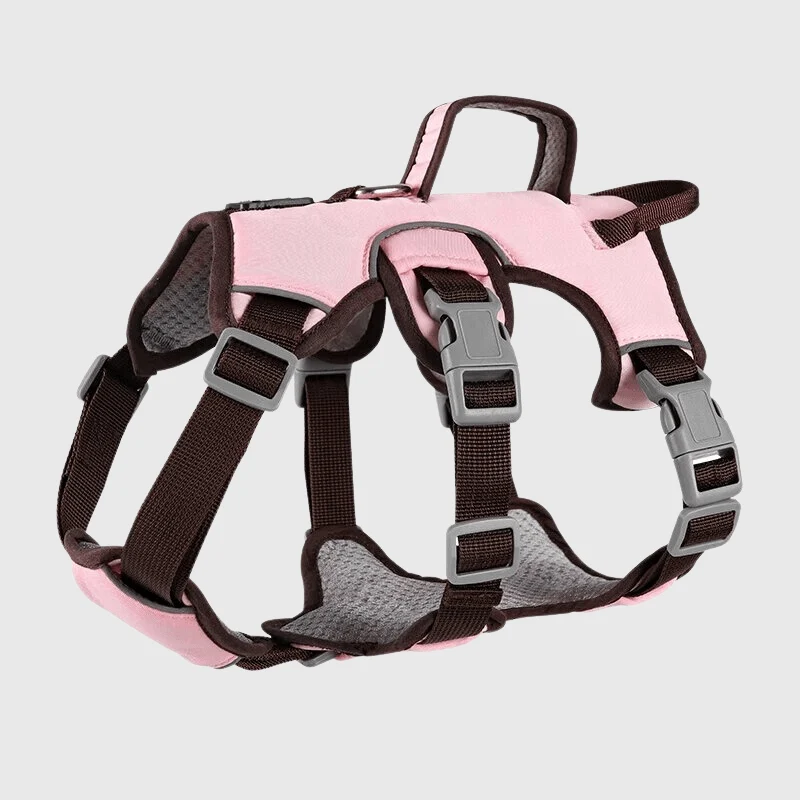 Harnais Triple Sangle Anti-Traction Chien