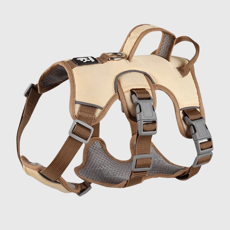 Harnais Triple Sangle Anti-Traction Chien
