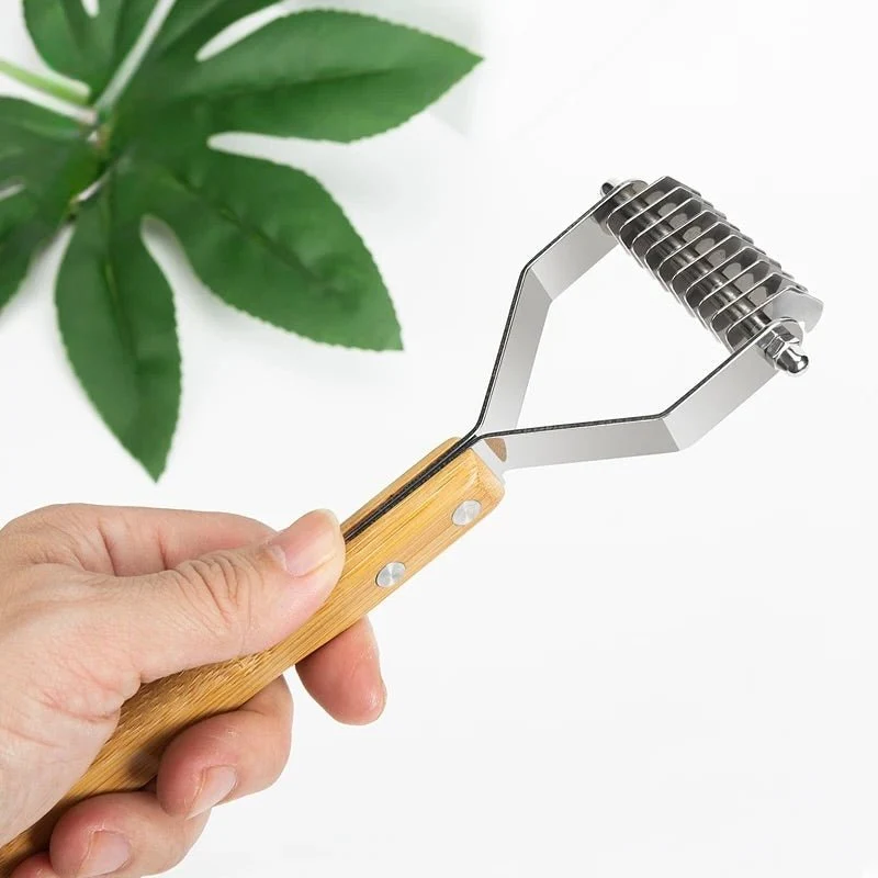 Brosse Démêlante Poil Long Cocker Bambou