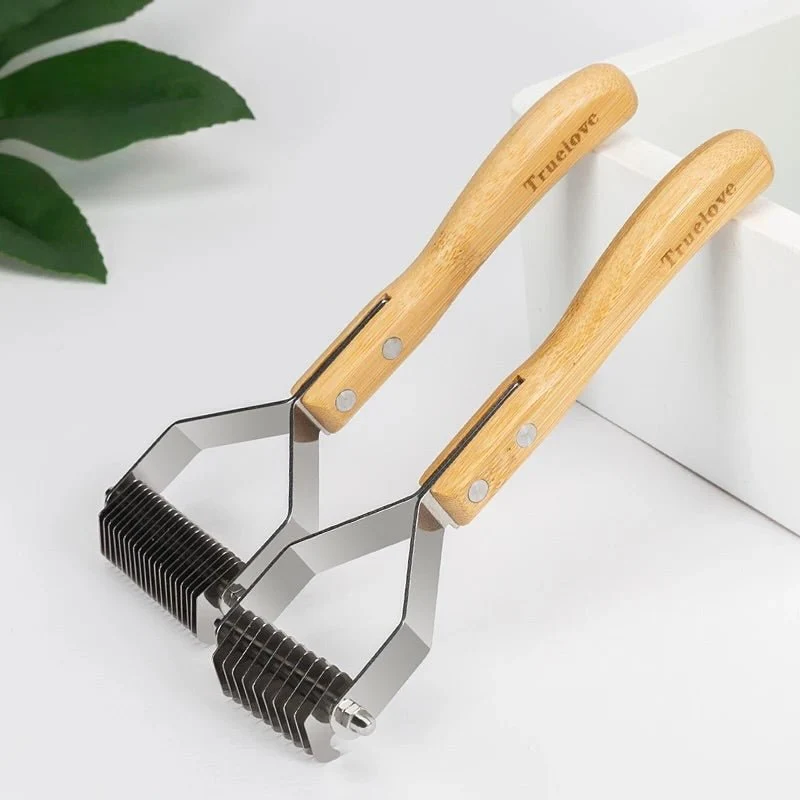 Brosse Démêlante Poil Long Cocker Bambou