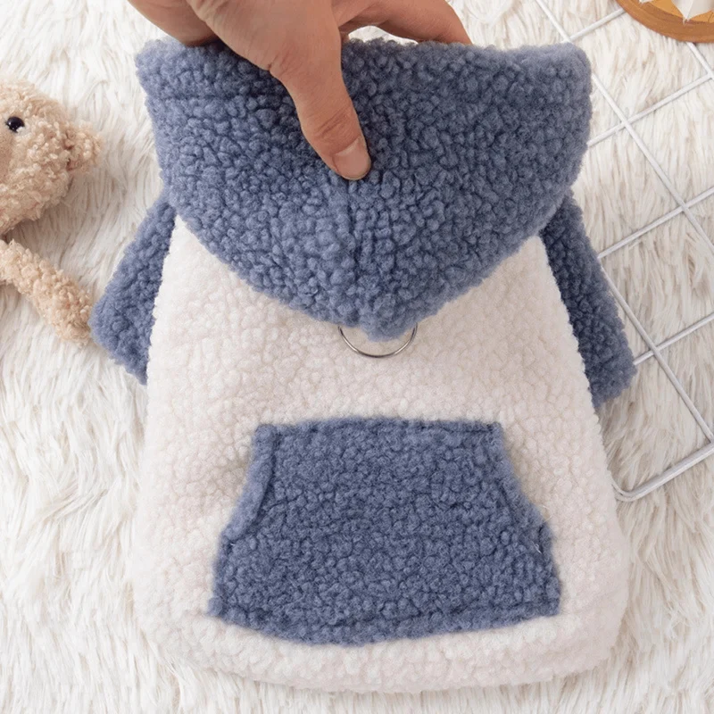 Sweat Polaire Petit Chien Hiver Doux