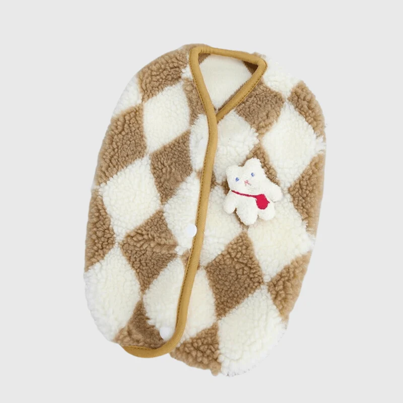 Pull Polaire Laine Chien Hiver Confort