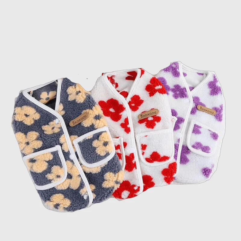 Pull Polaire Laine Chien Hiver Confort