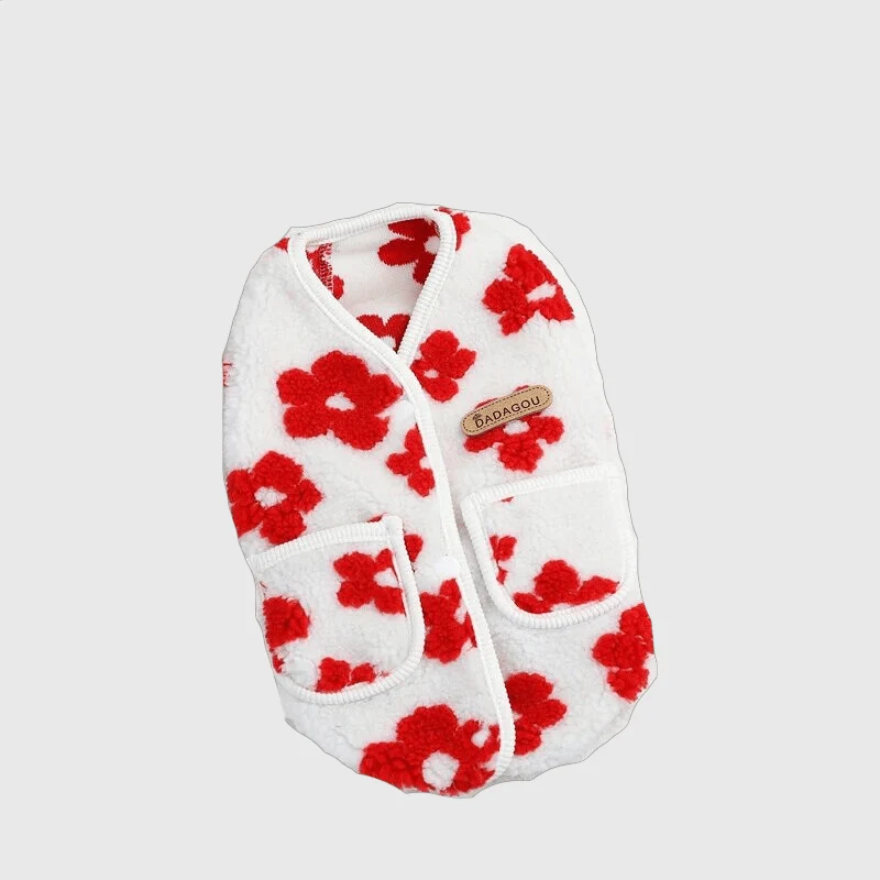 Pull Polaire Laine Chien Hiver Confort