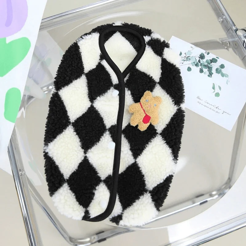 Pull Polaire Laine Chien Hiver Confort