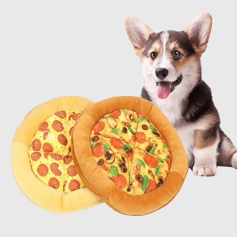 Peluche Pizza Street Food Chien