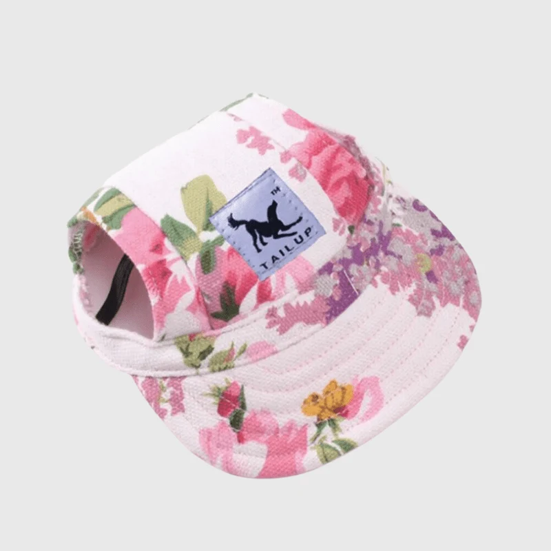 Casquette Solaire Chien Multi-Coloris Réglable