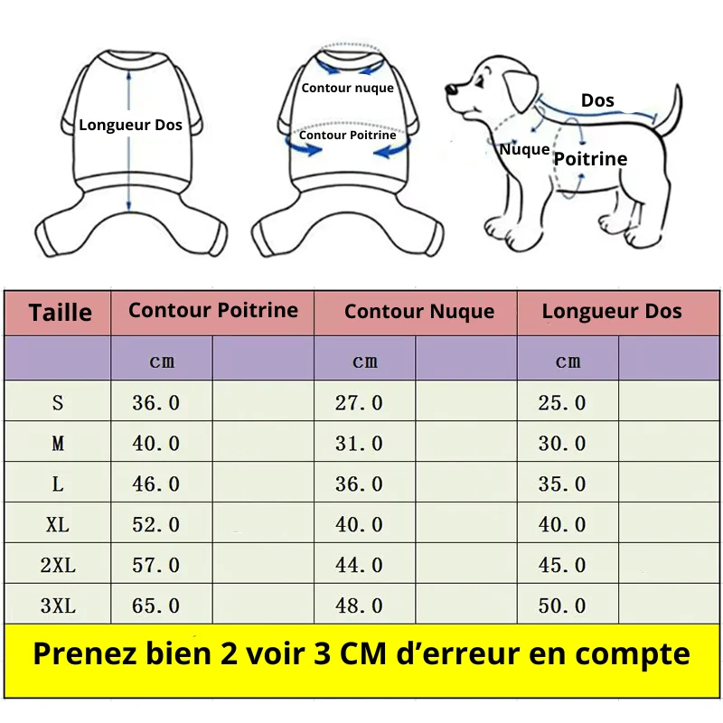 Manteau Imperméable Hiver Chien Rouge Noir
