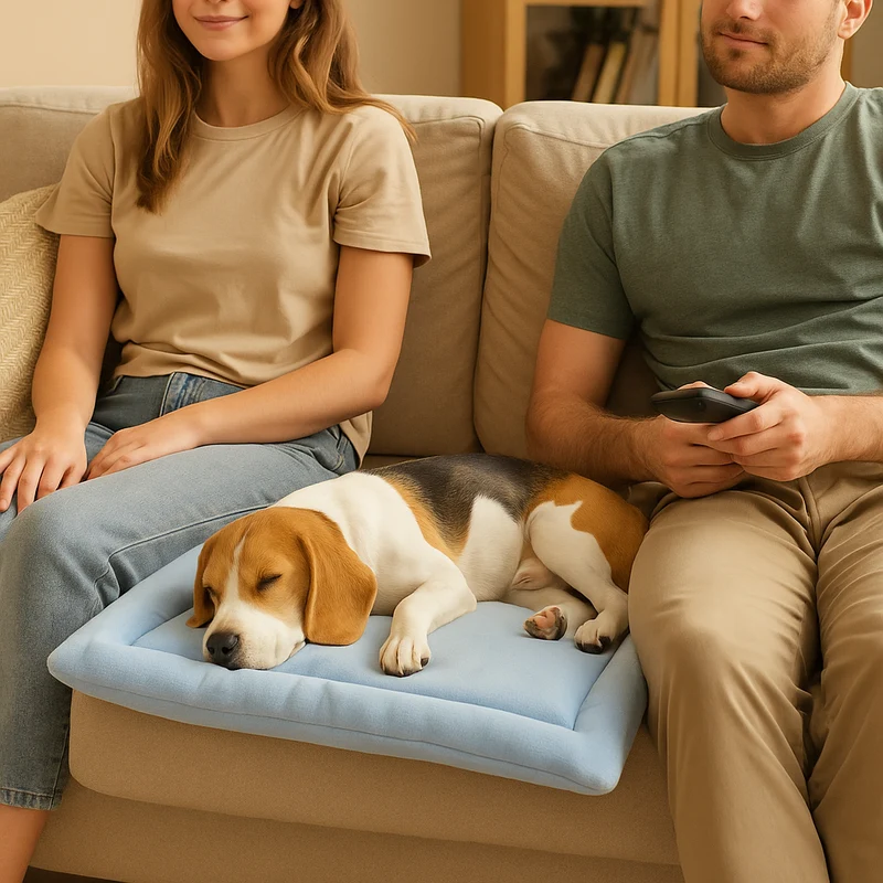 Coussin Chaud Confortable XL Gros Chien