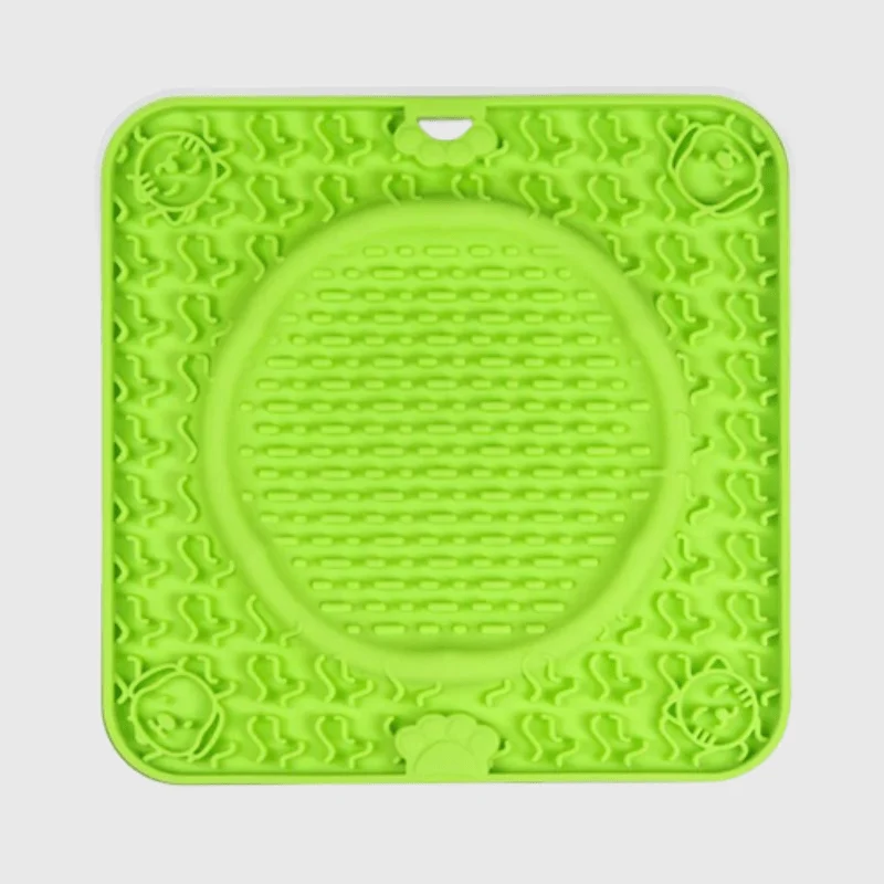 Tapis Fouille Carré Rond Ventouses Gros Chien