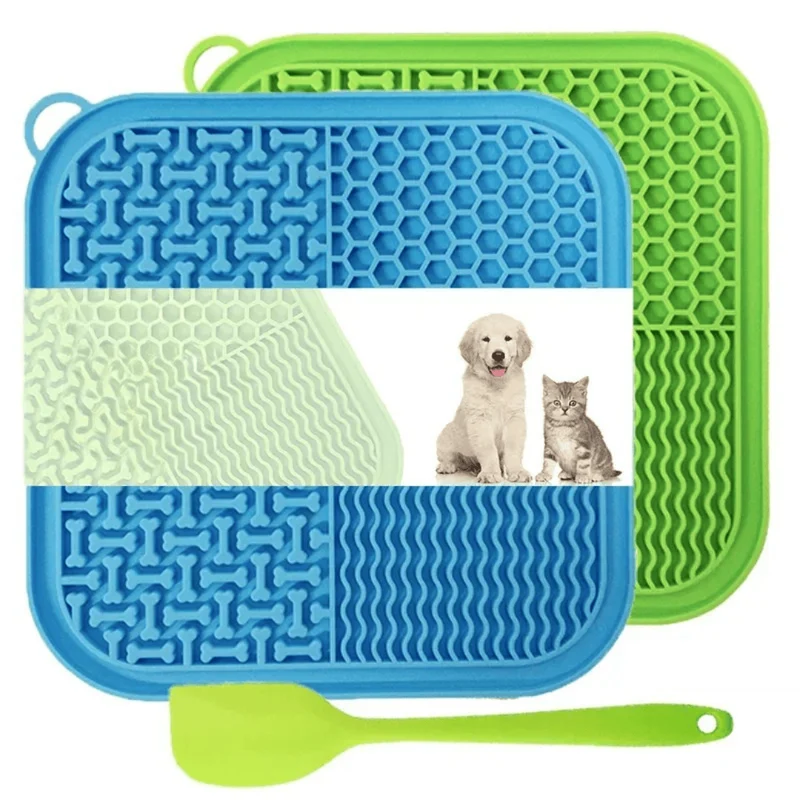 Tapis Léchage Anti-Stress Silicone Gros Chien