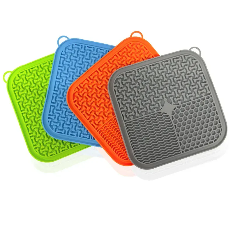 Tapis Léchage Anti-Stress Silicone Gros Chien