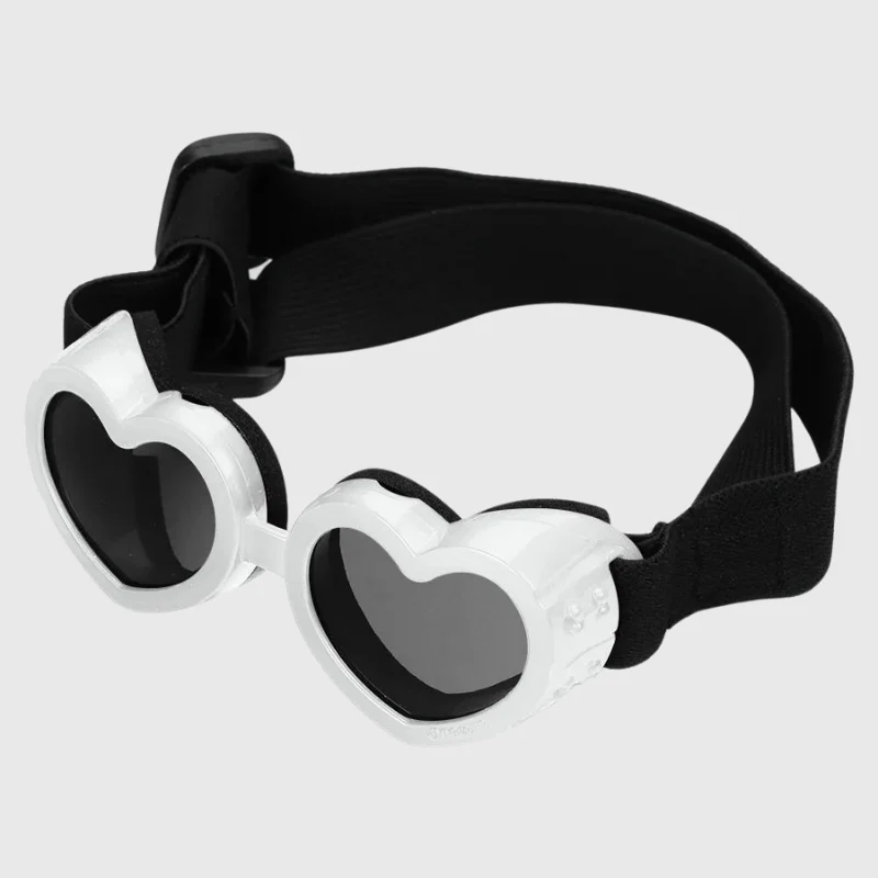 Lunettes Chien Forme Coeur Protection UV