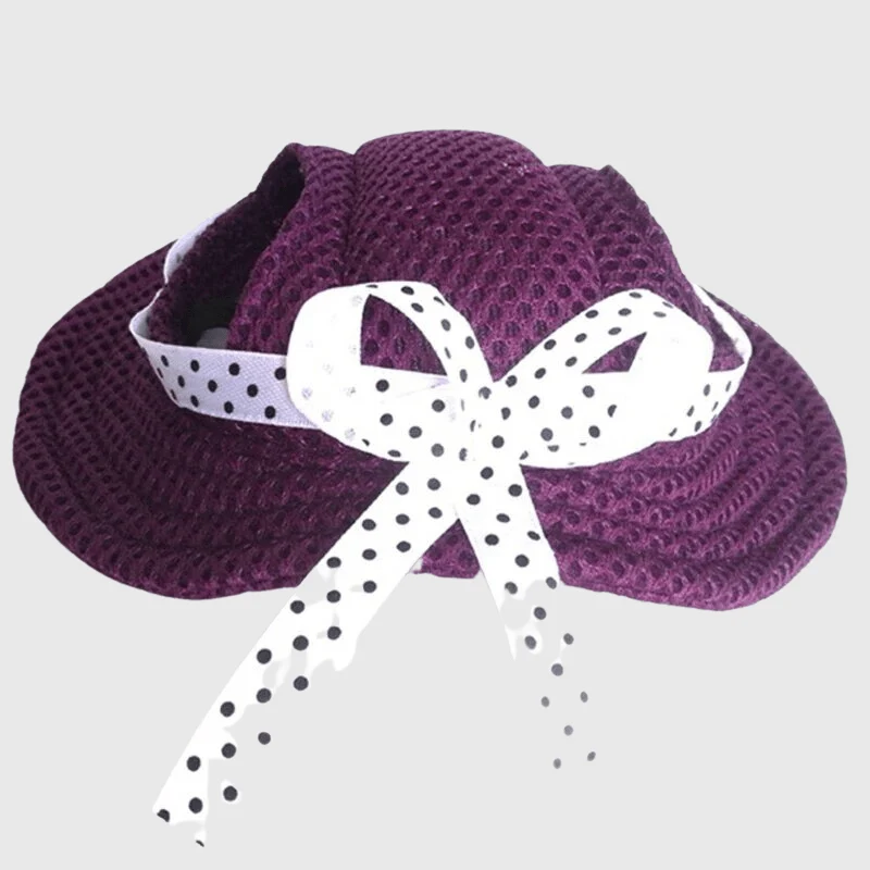 Chapeau Anti-Soleil Laine Style Gros Chien