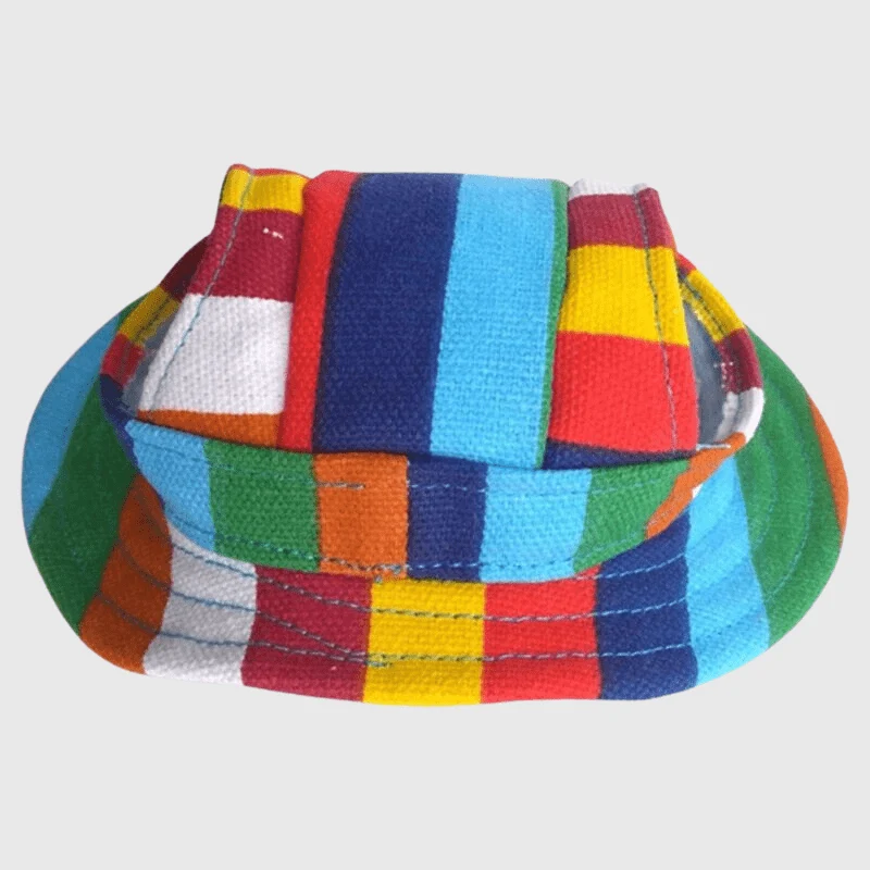 Chapeau Anti-Soleil Laine Style Gros Chien