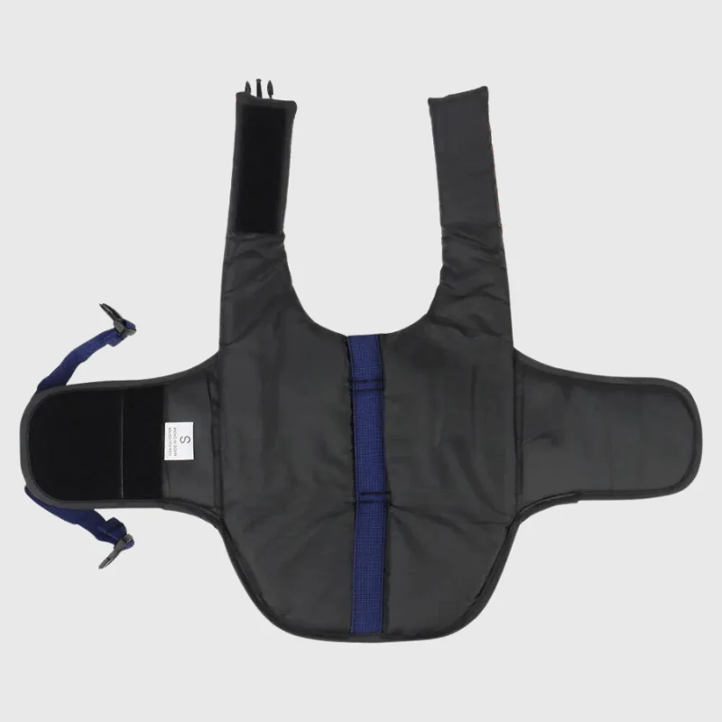 Gilet Sauvetage Chien Rayé Rouge Flotteur