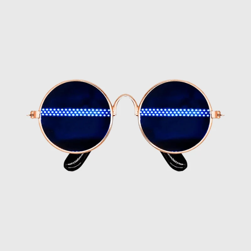 Lunettes Soleil Protection UV Chien Colorées