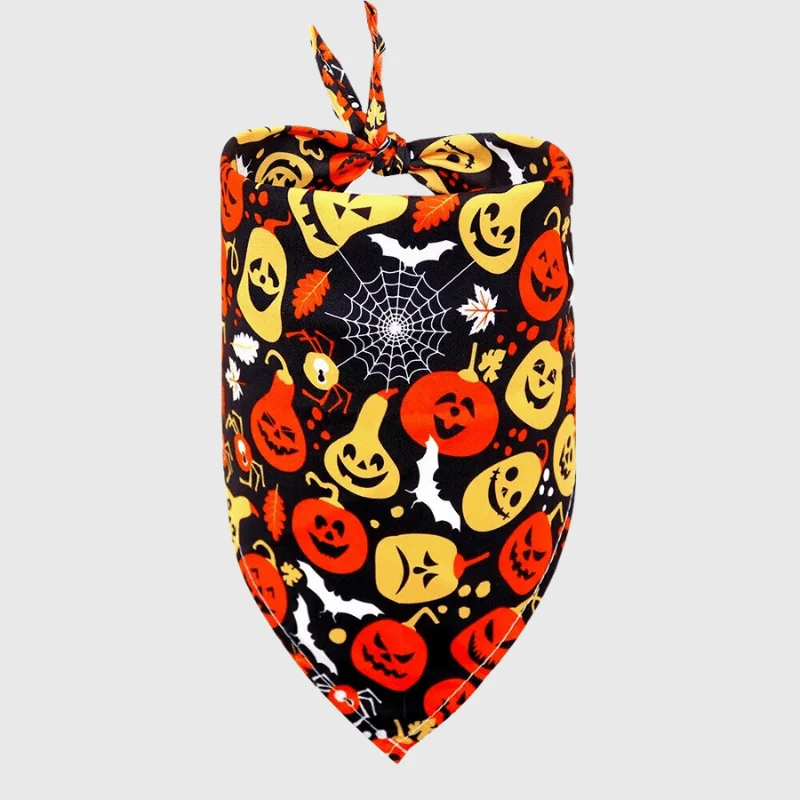 Bandana Festif Halloween Chien Coloré