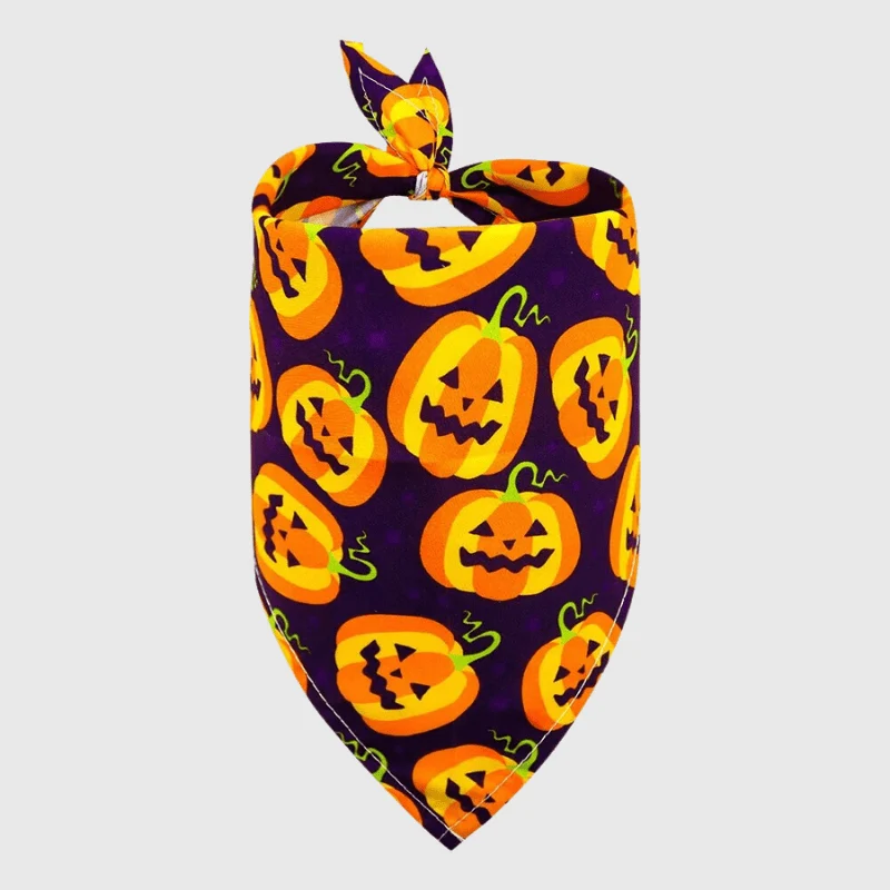Bandana Festif Halloween Chien Coloré