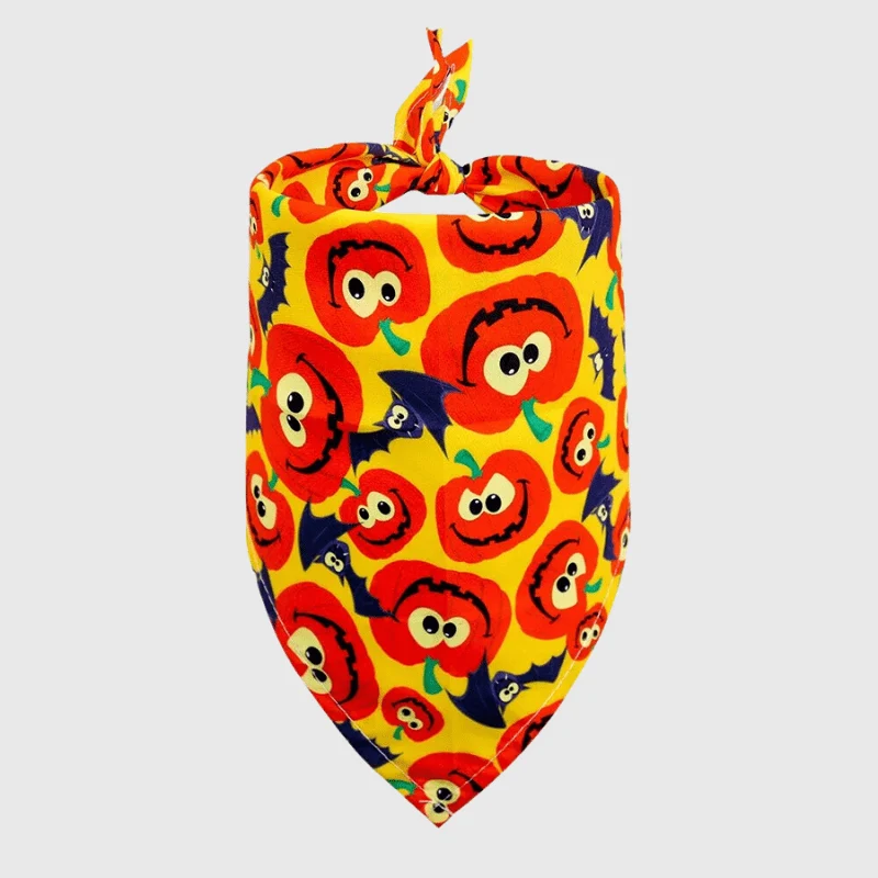 Bandana Festif Halloween Chien Coloré