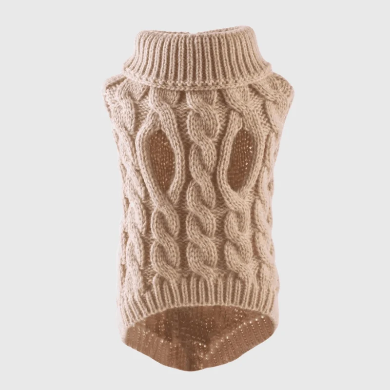 Pull Tricot Chaud Hiver Petit Chien