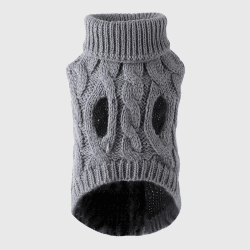 Pull Tricot Chaud Hiver Petit Chien